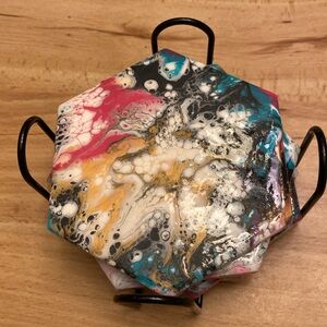 Brand new handcrafted Coaster Set